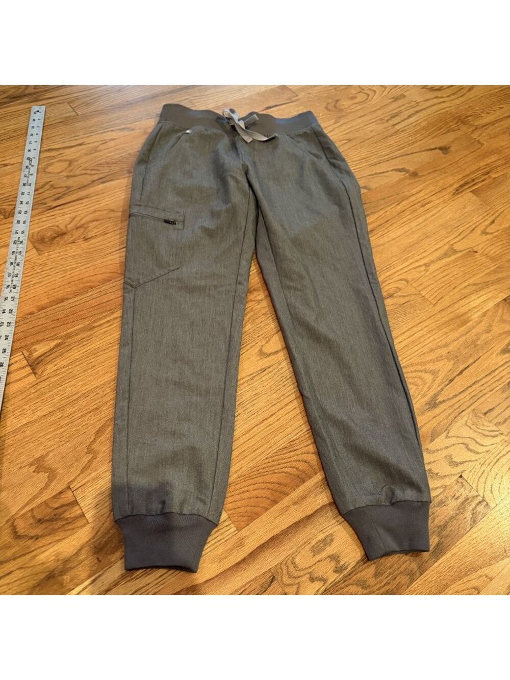 FIGS GRAPHITE GREY JOGGER SCRUB PANTS NWOT PO 1365 XS